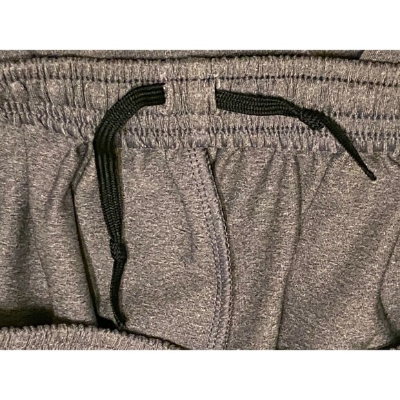 Vintage Nike DRI FIT Men’s Running Shorts Gym Active Performance Gray  Swoosh - Picture 5 of 16